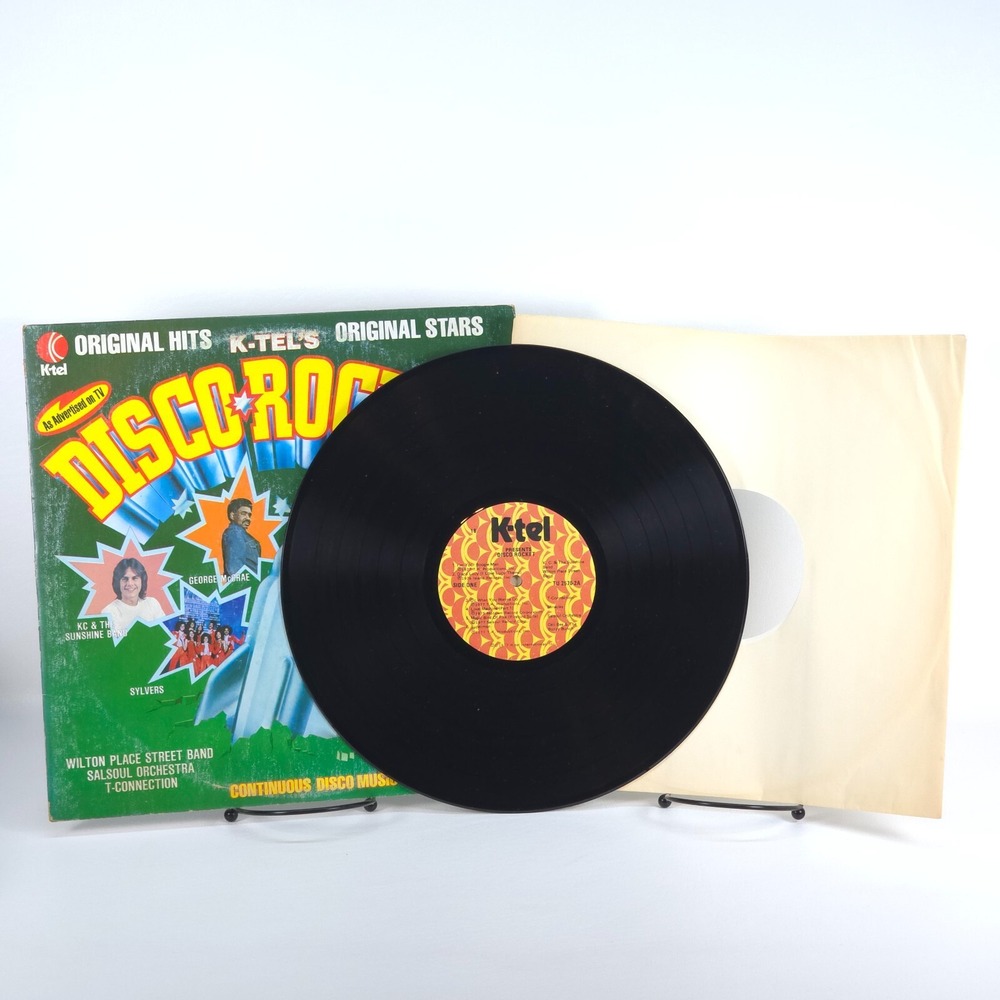 K-Tel Disco Rocket Vol. 2 LP 1978 Diana Ross KC & Sunshine Band Sylvers Hits